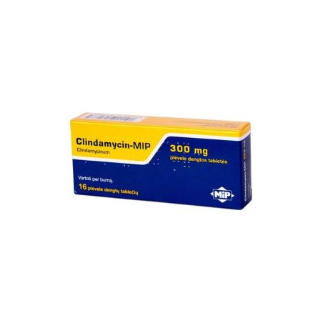Клиндамицин-MIP 300 мг х 16 таблетки MIP Pharma
