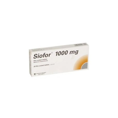 Сиофор 1000 мг х 30 таблетки Berlin-Chemie
