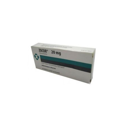 Зокор 20 мг х 14 таблетки MSD