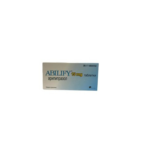 Абилифай 15 мг х 28 таблетки Bristol-Myers Squibb
