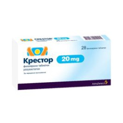 Крестор 20 мг х 28 таблетки AstraZeneca
