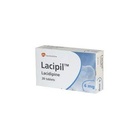 Ласипил 4 мг х 28 таблетки GlaxoSmithKline