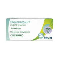 Миконафин 250 мг х 14 таблетки Teva