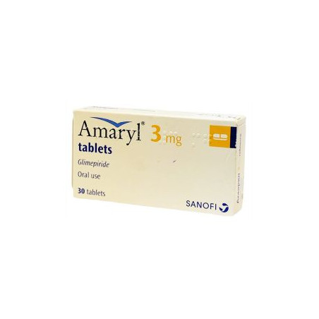 Амарил 3 мг х 30 таблетки Sanofi