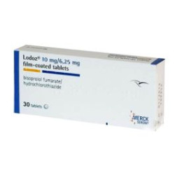 Лодоз 10 мг/6.25 мг х 30 таблетки Merck