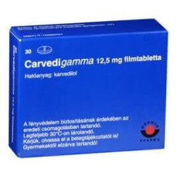 Карведигамма 12.5 мг x 30 таблетки Worwag Pharma