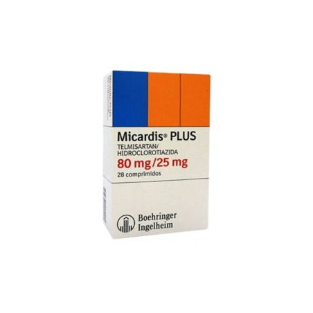 Микардис Плюс 80 мг/25 мг х 28 таблетки Boehringer Ingelheim