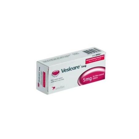 Везикер 5 мг х 30 таблетки Astellas