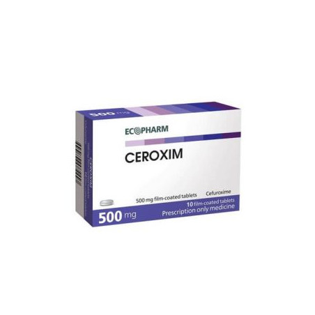 Цероксим 500 мг х 10 таблетки Ecopharm