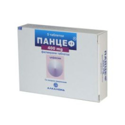 Панцеф 400 мг х 5 таблетки Alkaloid