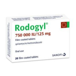Родожил 125 мг х 20 таблетки Sanofi