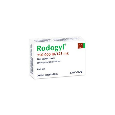 Родожил 125 мг х 20 таблетки Sanofi