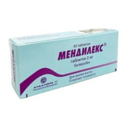 Мендилекс 2 мг х 50 таблетки Alkaloid