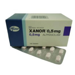 Ксанакс 0.5 мг х 100 таблетки Pfizer