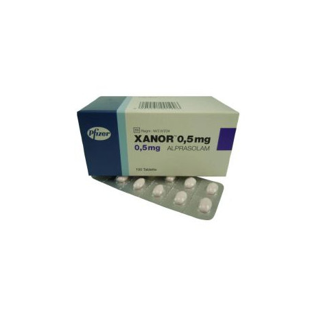 Ксанакс 0.5 мг х 100 таблетки Pfizer