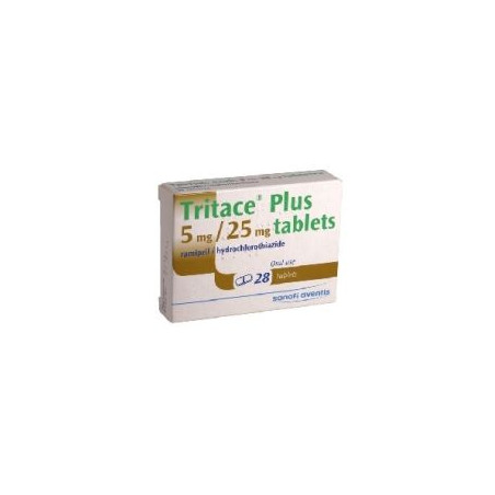 Тритейс Плюс 5 мг/25 мг х 28 таблетки Sanofi