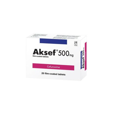 Аксеф 500 мг х 20 таблетки Nobel Pharma