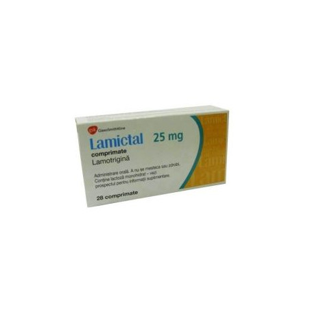 Ламиктал 25 мг х 28 таблетки GlaxoSmithKline