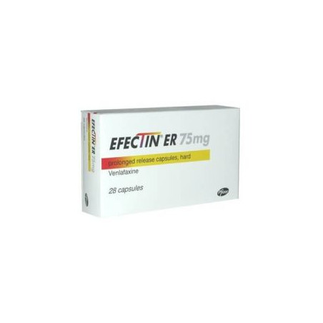 Ефектин ER 75 мг х 28 капсули Pfizer