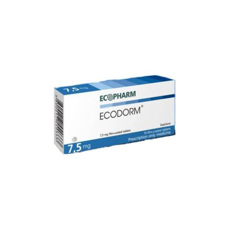 Екодорм 7.5 мг х 10 таблетки Ecopharm