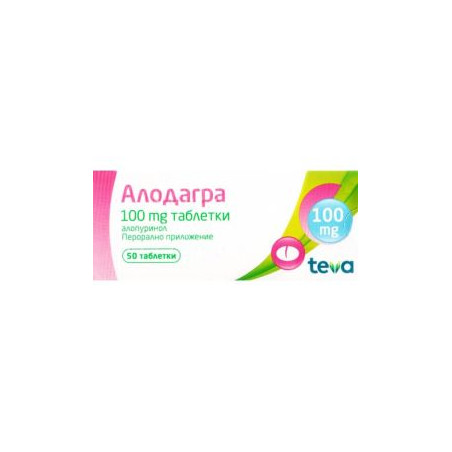 Алодагра 100 мг х 50 таблетки Teva