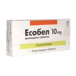 Есобел 10 мг х 28 таблетки Nobel Pharma