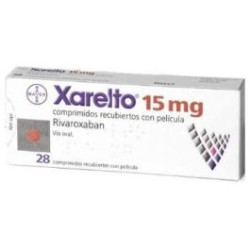 Ксарелто 15 мг х 28 таблетки Bayer