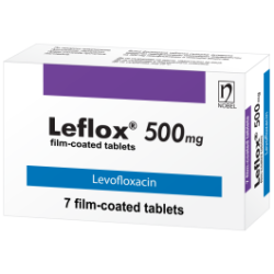 Лефлокс 500 мг х 7 таблетки Nobel Pharma