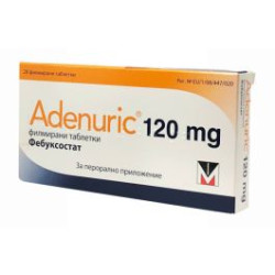 Аденурик 120 мг х 28 таблетки Berlin Chemie