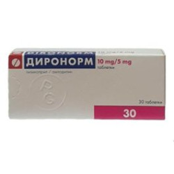 Диронорм 20 мг/5 мг х 30 таблетки Gedeon