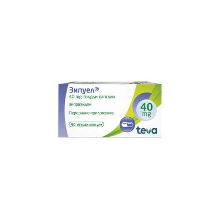 Зипуел 40 мг х 60 капсули Teva