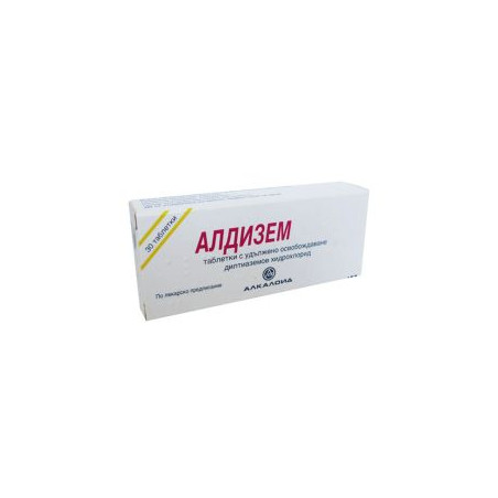Алдизем 60 мг х 30 таблетки Alkaloid
