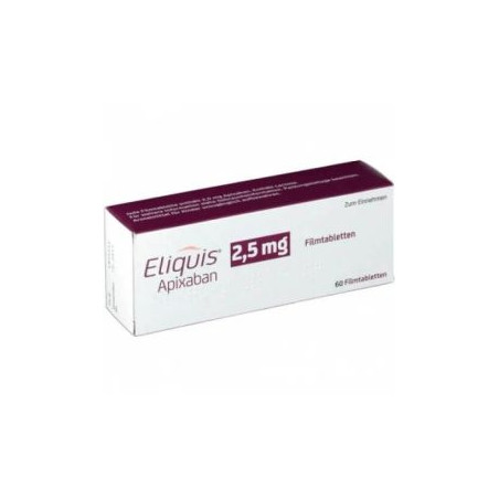 Еликвис 2.5 мг х 60 таблетки Pfizer