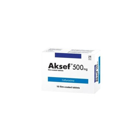 Аксеф 500 мг х 10 таблетки Nobel Pharma