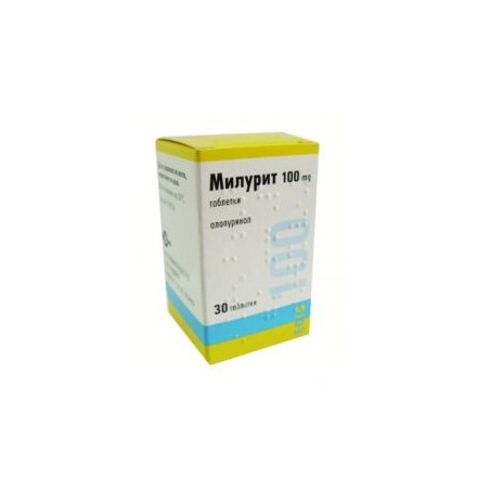 Милурит 100 мг х 30 таблетки Egis