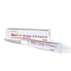 Акнатак гел 10 мг/0.25 мг/г х 30 г Meda Pharm