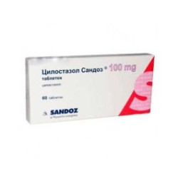 Цилостазол 100 мг х 60 таблетки Sandoz