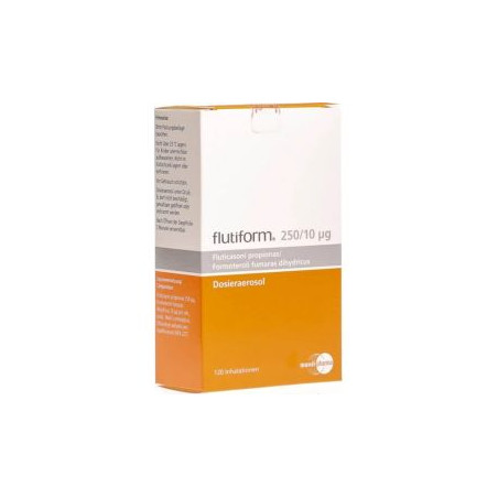 Флутиформ инхалер 250 мкг/10 мкг х 120 дози Mundipharma