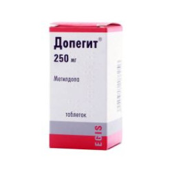 Допегит 250 мг х 30 таблетки Egis