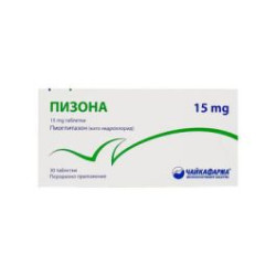 Пизона 15 мг х 30 таблетки Чайкафарма