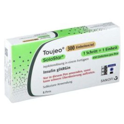 Тужео Солостар 300 IU/мл 5 писалки х 1.5 мл Sanofi