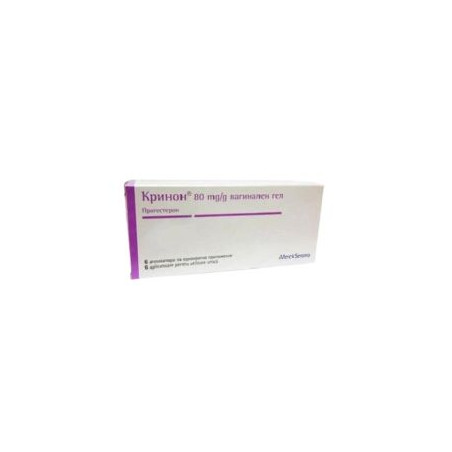 Кринон Вагинален гел 80 мг + 6 апликатора Merck