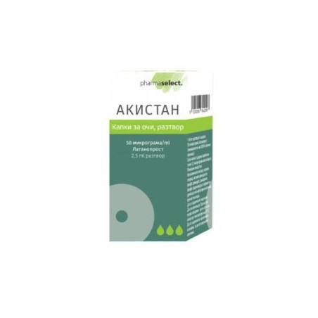 Акистан Капки за очи 2.5 мл Pharmaselect
