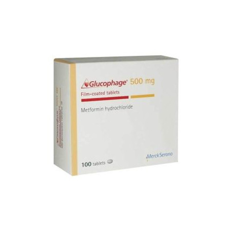 Глюкофаж 500 мг х 100 таблетки Merck