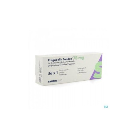 Прегабалин 75 мг х 56 капсули Sandoz