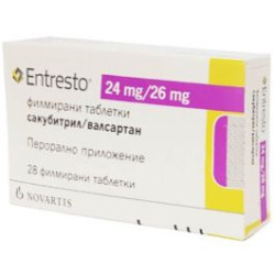 Ентресто 24 мг/26 мг х 28 таблетки Novartis