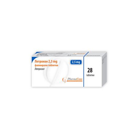 Летрокон 2.5 мг х 28 таблетки Pharmacons