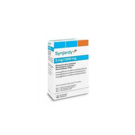 Синджарди 5 мг/1000 мг х 60 таблетки Boehringer