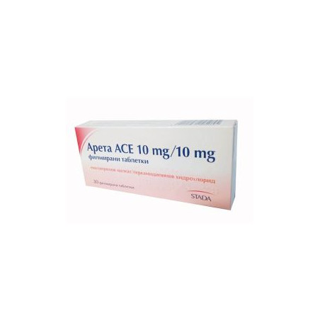 Арета ACE 10 мг/10 мг х 30 таблетки Stada