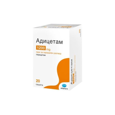 Адицетам 1200 мг х 20 сашета Adipharm